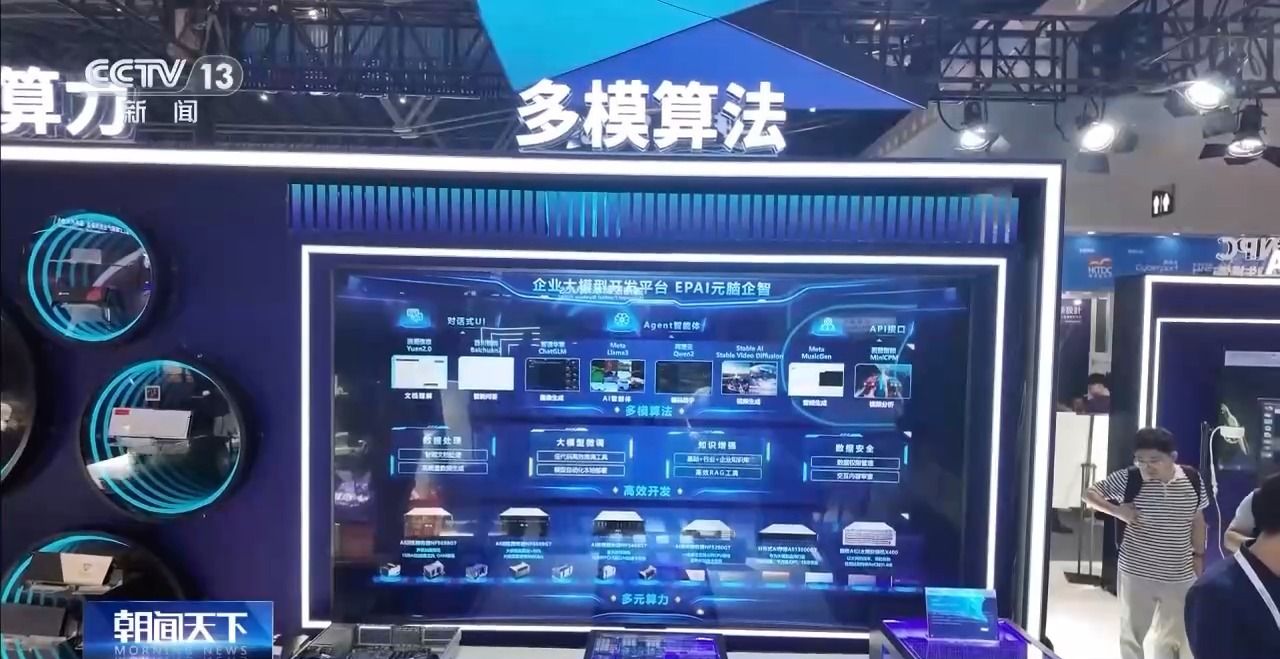 AI新成果亮相世界人工智能大會 倉頡與夸父引領智能未來